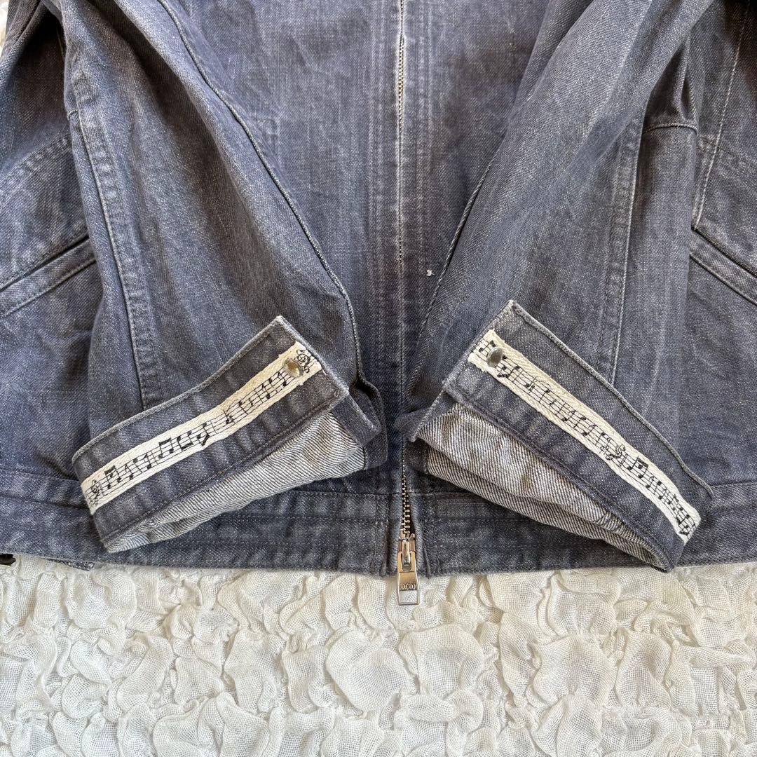 n(n) BY NUMBER (N)INE 音符 デニムジャケット 4 日本製