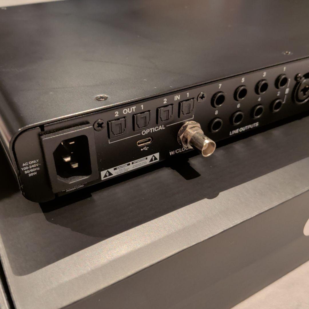 Audient evo 16 ラックマウントキット付き