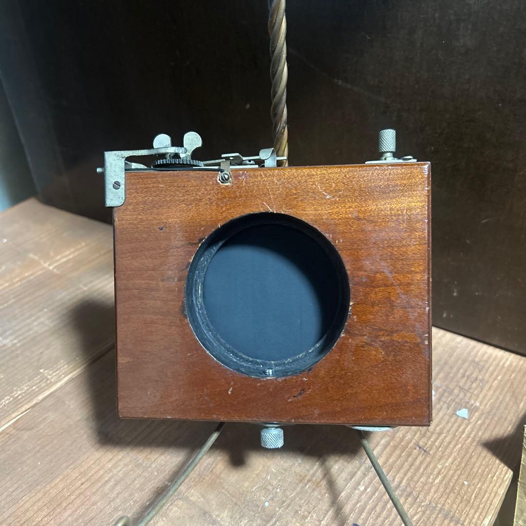 ★希少品★ ソルトンシャッター キング バレルレンズ 暗箱 大判カメラ