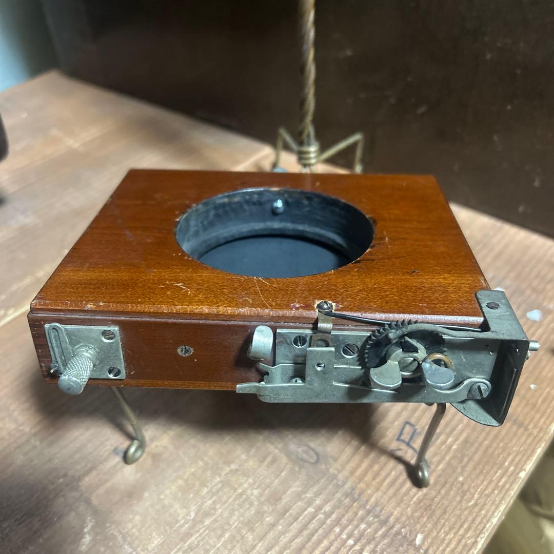 ★希少品★ ソルトンシャッター キング バレルレンズ 暗箱 大判カメラ