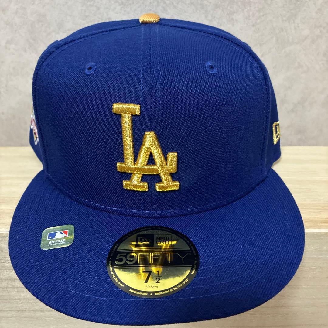 ドジャース 2025 ゴールドコレクション 59FIFTY 7 1/2