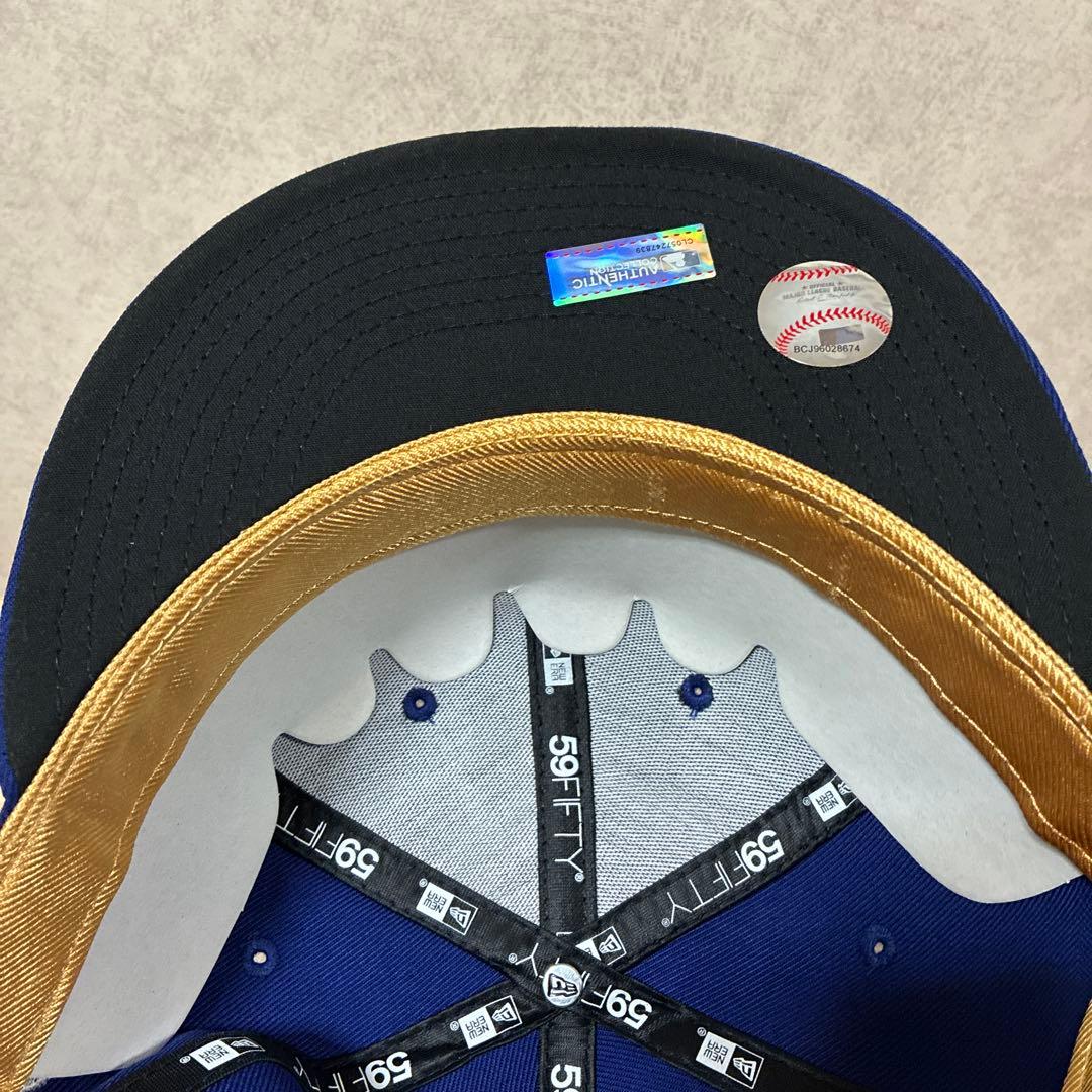 ドジャース 2025 ゴールドコレクション 59FIFTY 7 1/2