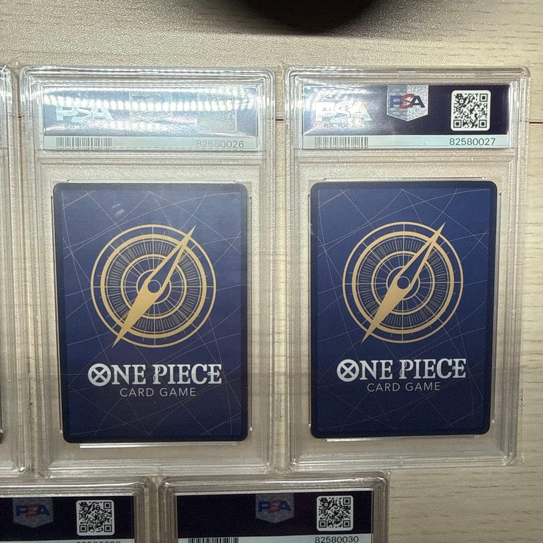 ナミ R パラレル OP01-016 PSA10 ロマンスドーン　7連番