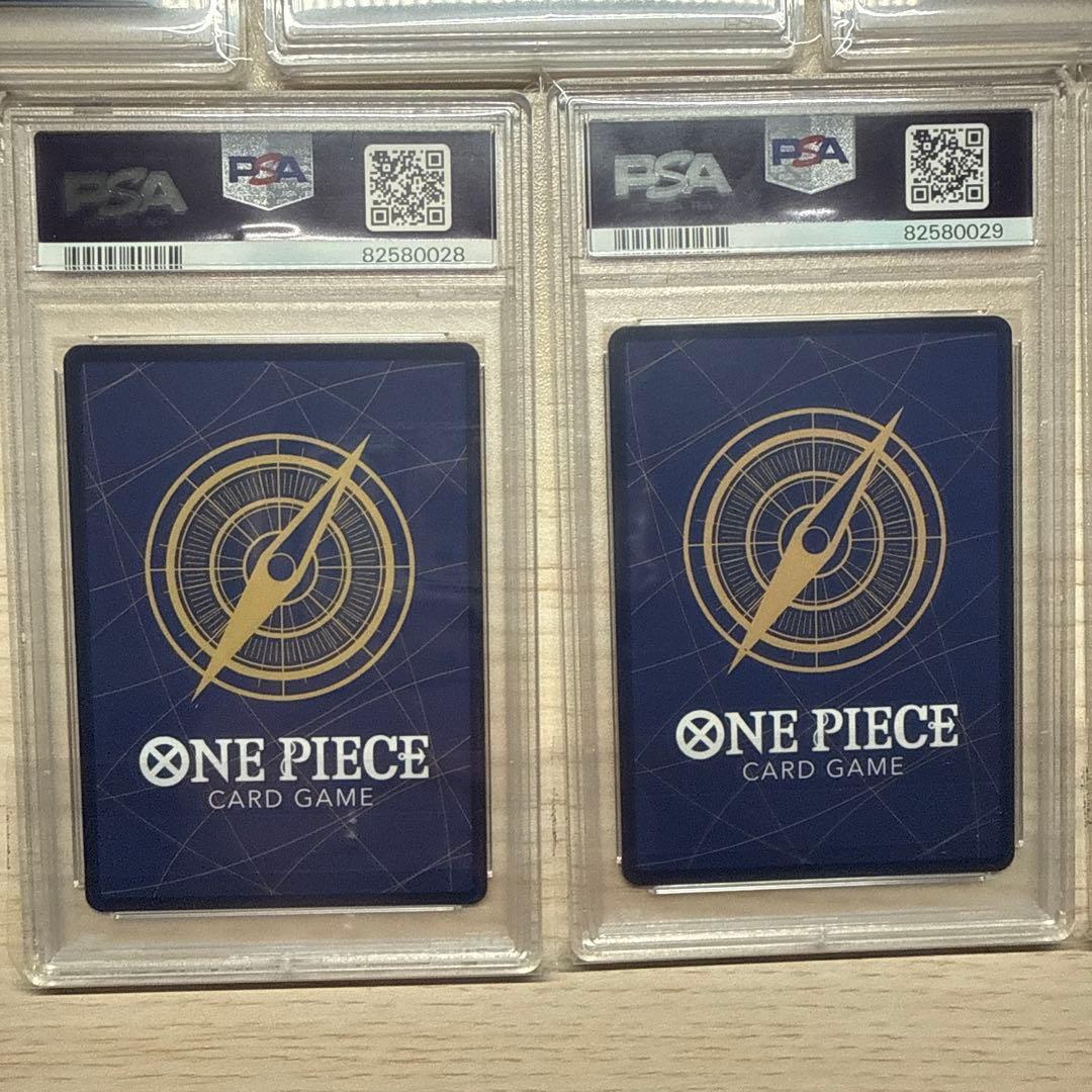 ナミ R パラレル OP01-016 PSA10 ロマンスドーン　7連番