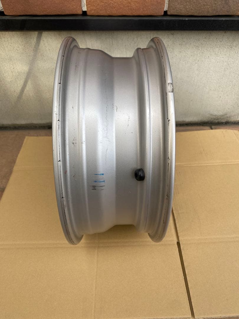 日産セレナC25純正15インチ 15×5.5JJシルバー 5スポーク ホイール