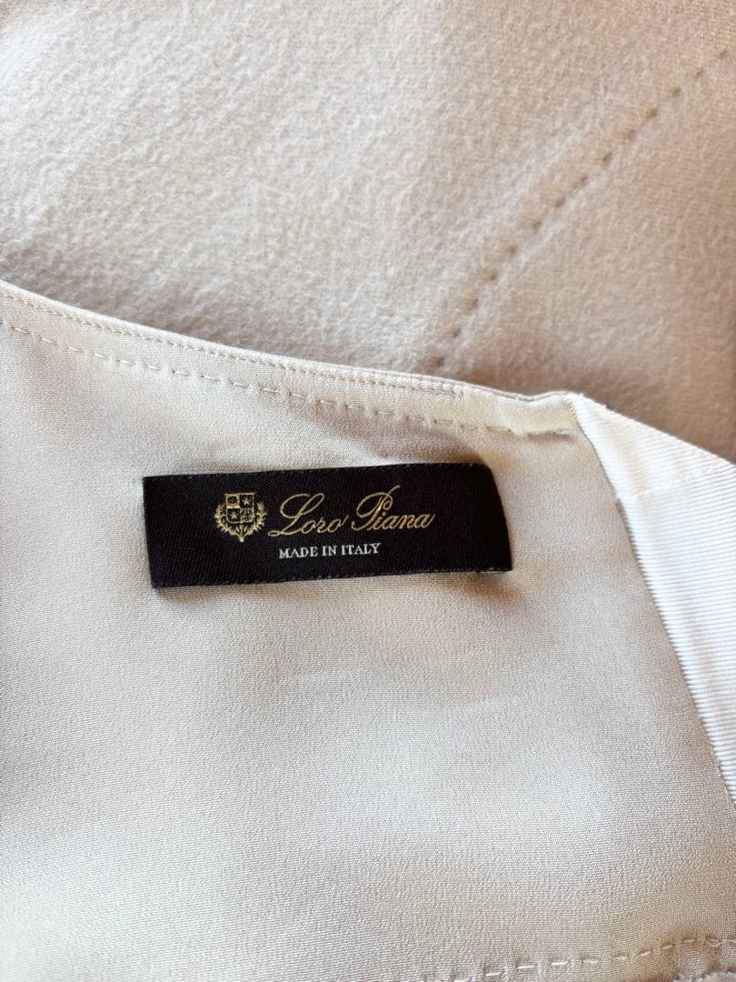【Loro Piana】チュニック　ワンピース　アイボリー