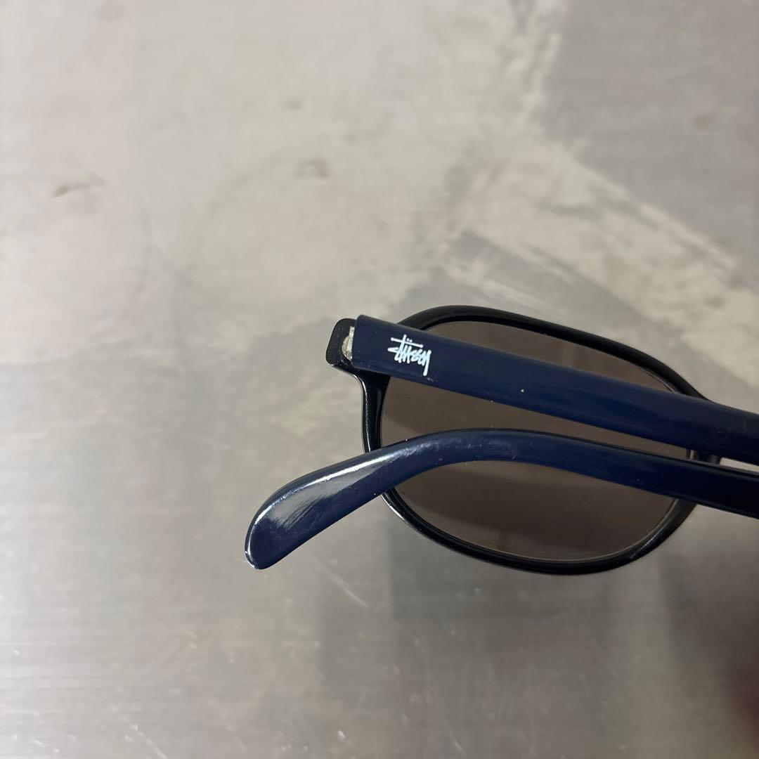 1/13まで限定　Old Stussy ネイビー サングラス