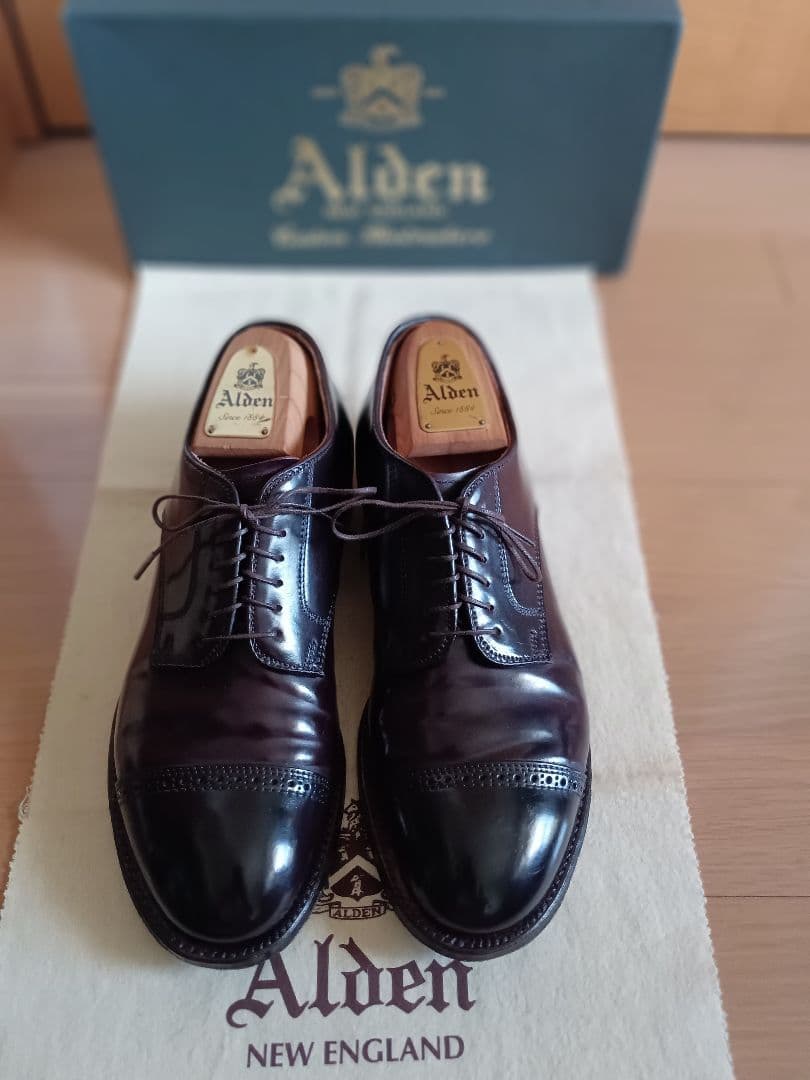 【butlerblue】ALDEN56201 オールデンコードバン