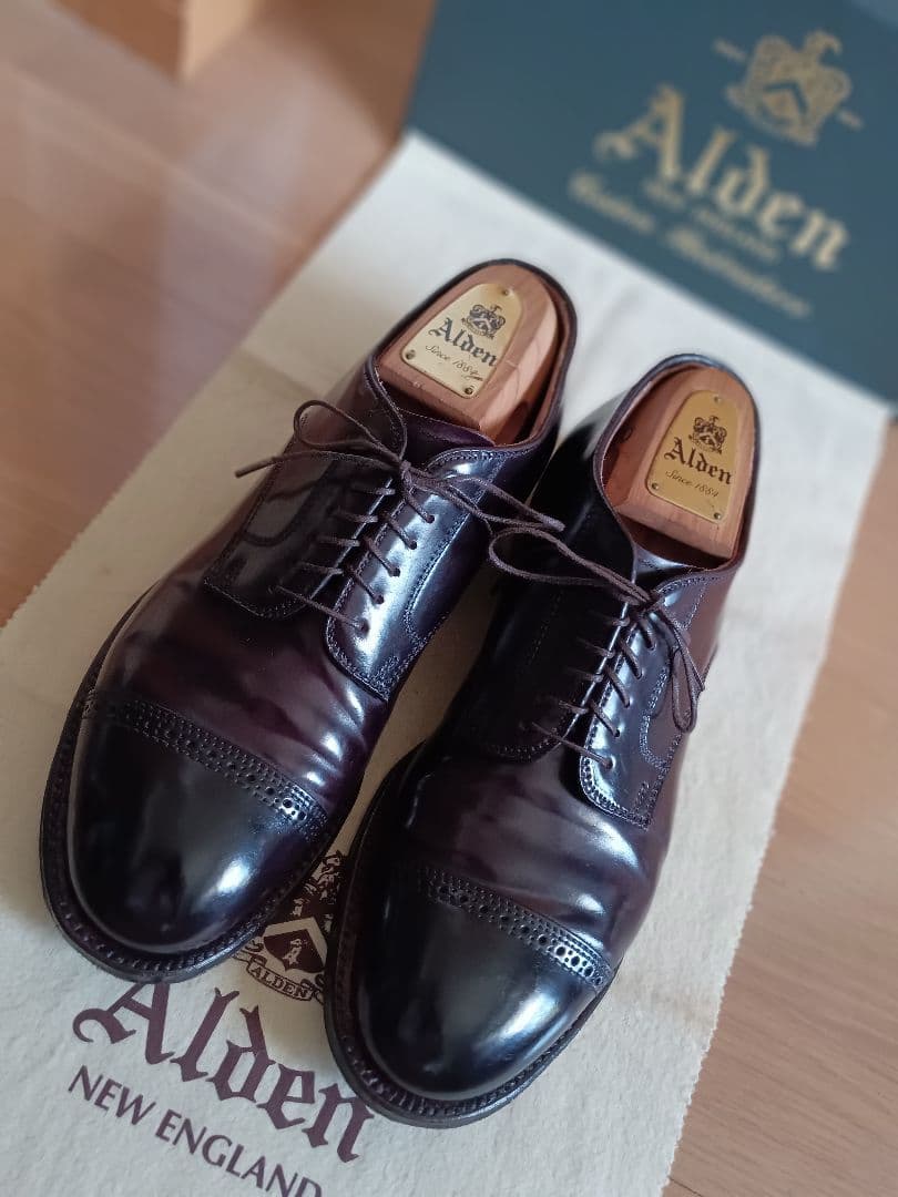 【butlerblue】ALDEN56201 オールデンコードバン