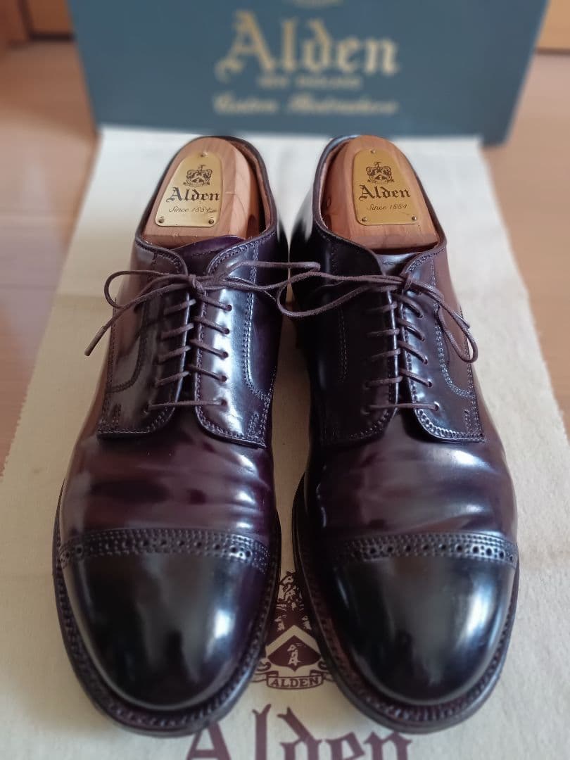 【butlerblue】ALDEN56201 オールデンコードバン