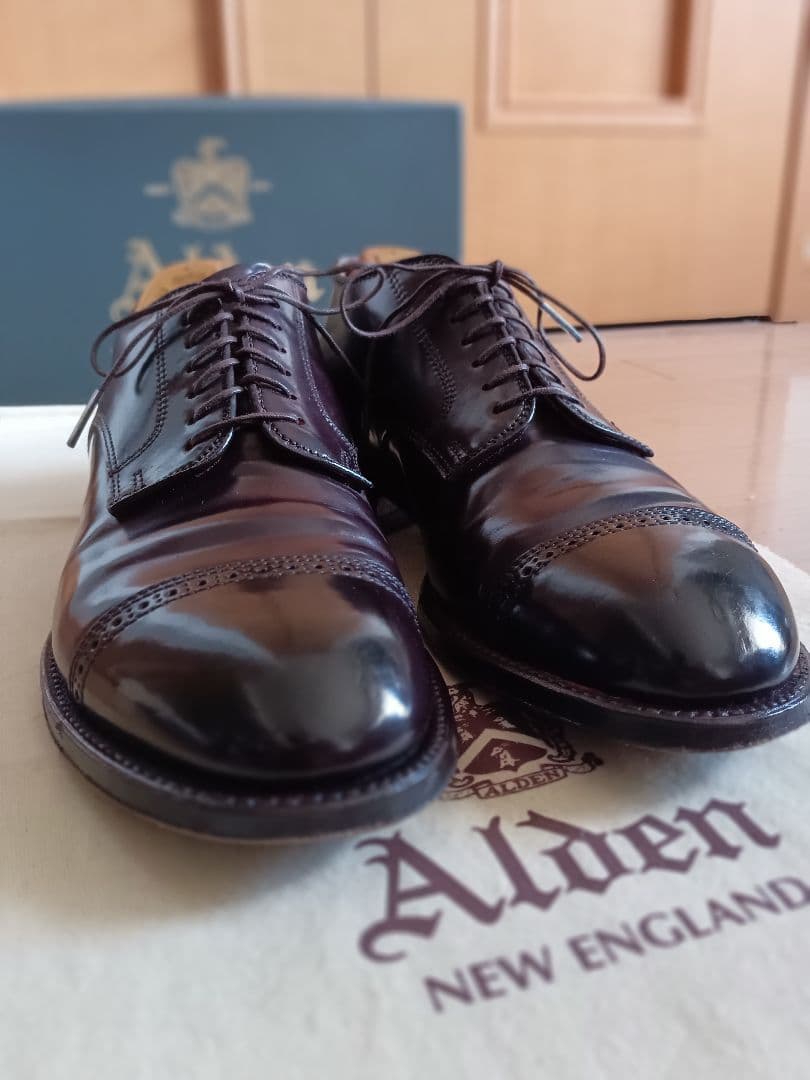 【butlerblue】ALDEN56201 オールデンコードバン