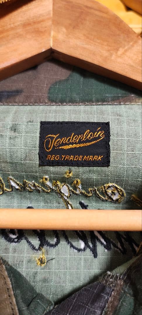 ジャケット・アウター TENDERLOIN MOCK BDU RIP STOP JKT CAMO