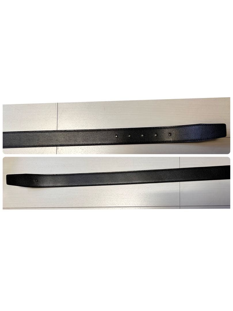 HERMESベルト32mm幅80cmブラック×ブラック極品　限定お値下げ価格❣️