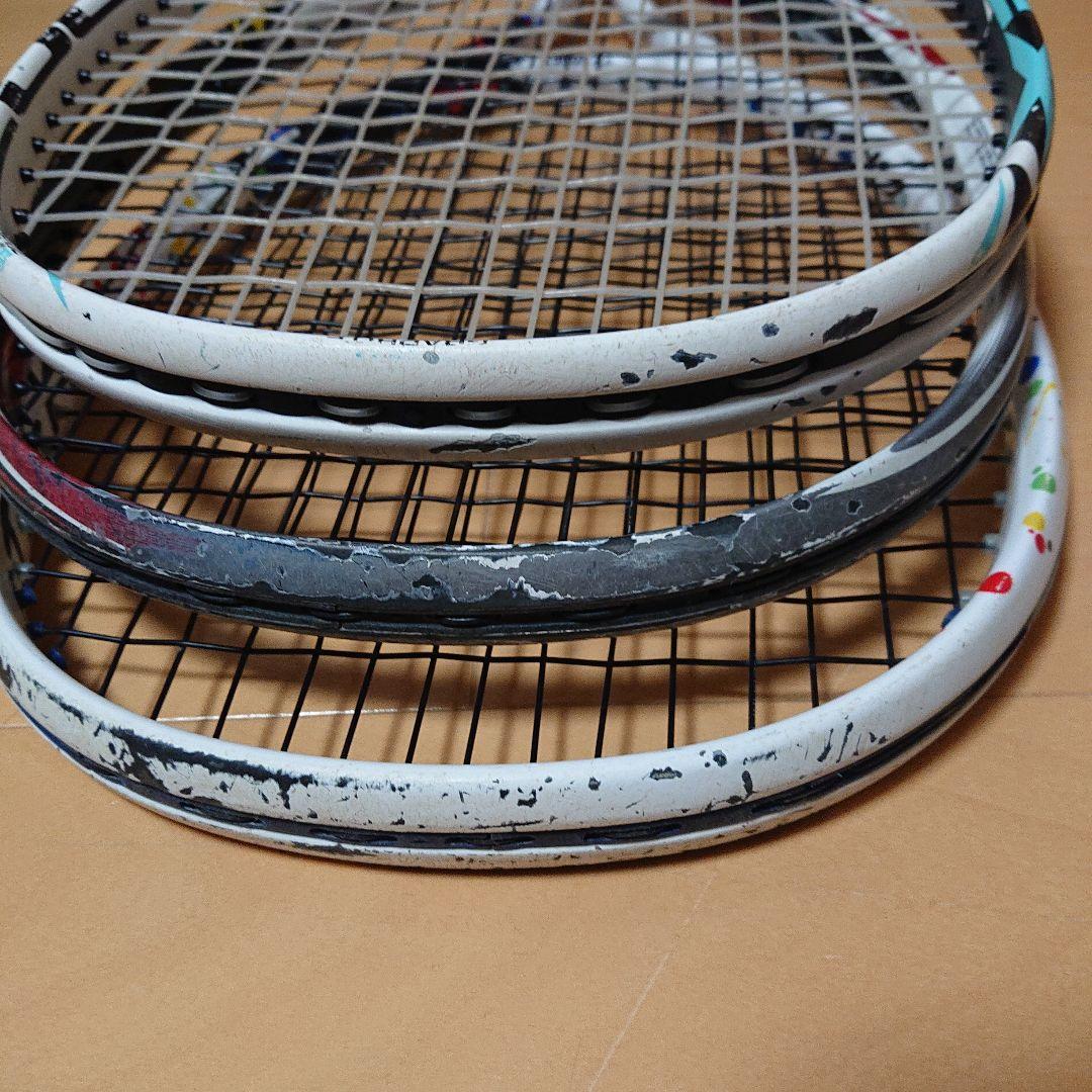 YONEX 軟式用 ソフトテニスラケット 3本セット