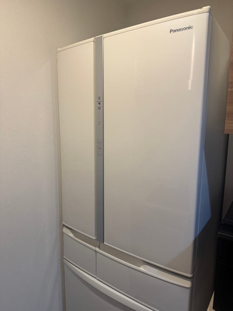 【8/6まで】Panasonic 冷蔵庫 NR-FV45S3-W 451L