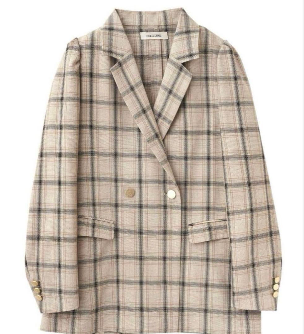 ココディール　パフスリーブテーラードジャケット　М