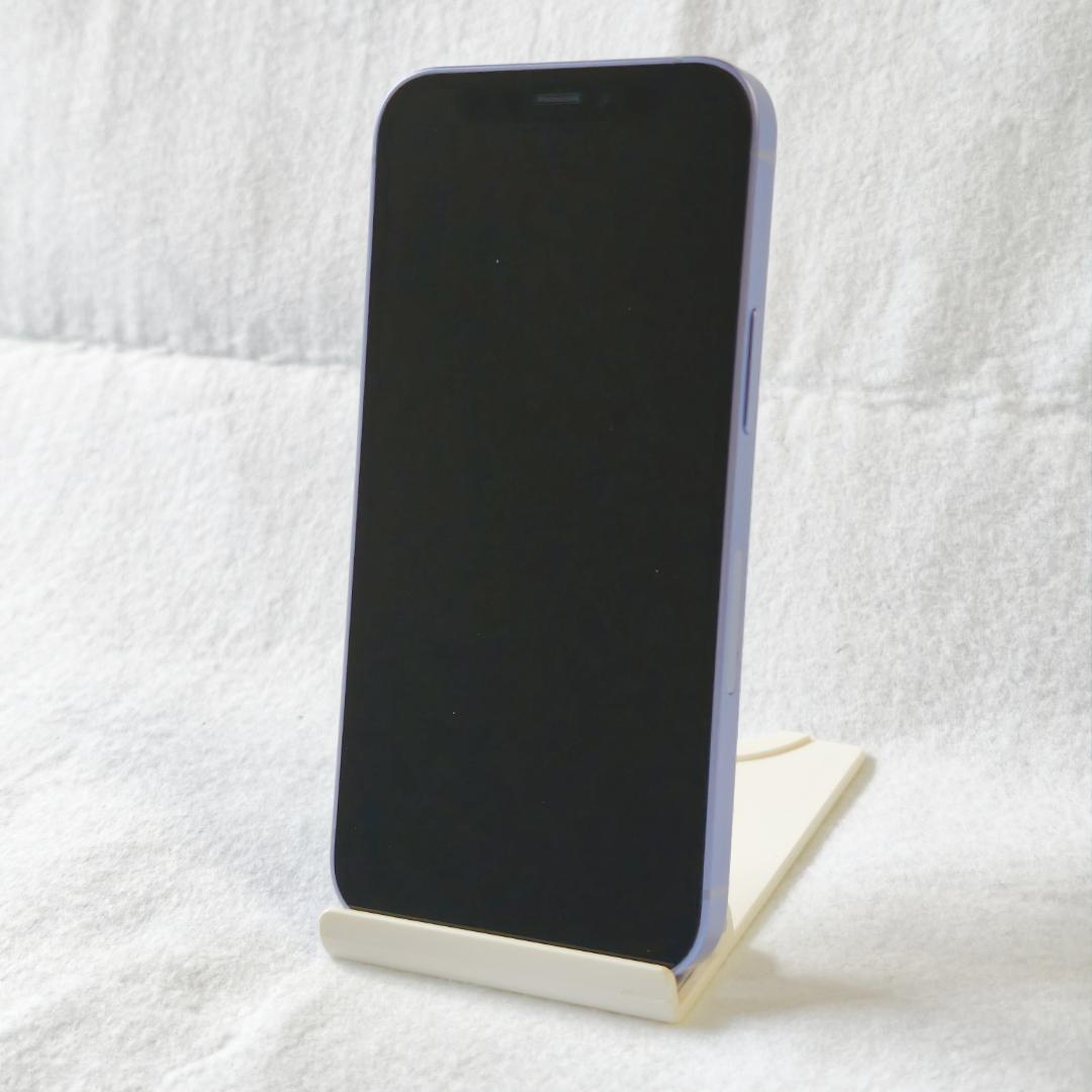 美品 電池100% iPhone 12 mini 256GB パープル 北米版