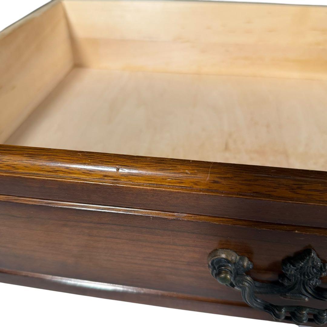 みきうみ　HR633 カリモク　コロニアル キャビネット　収納棚