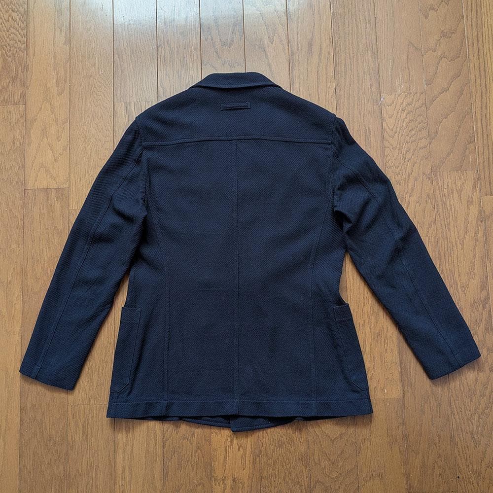 Masamichi　T-JACKET　ダブルジャケット　ネイビー　XS