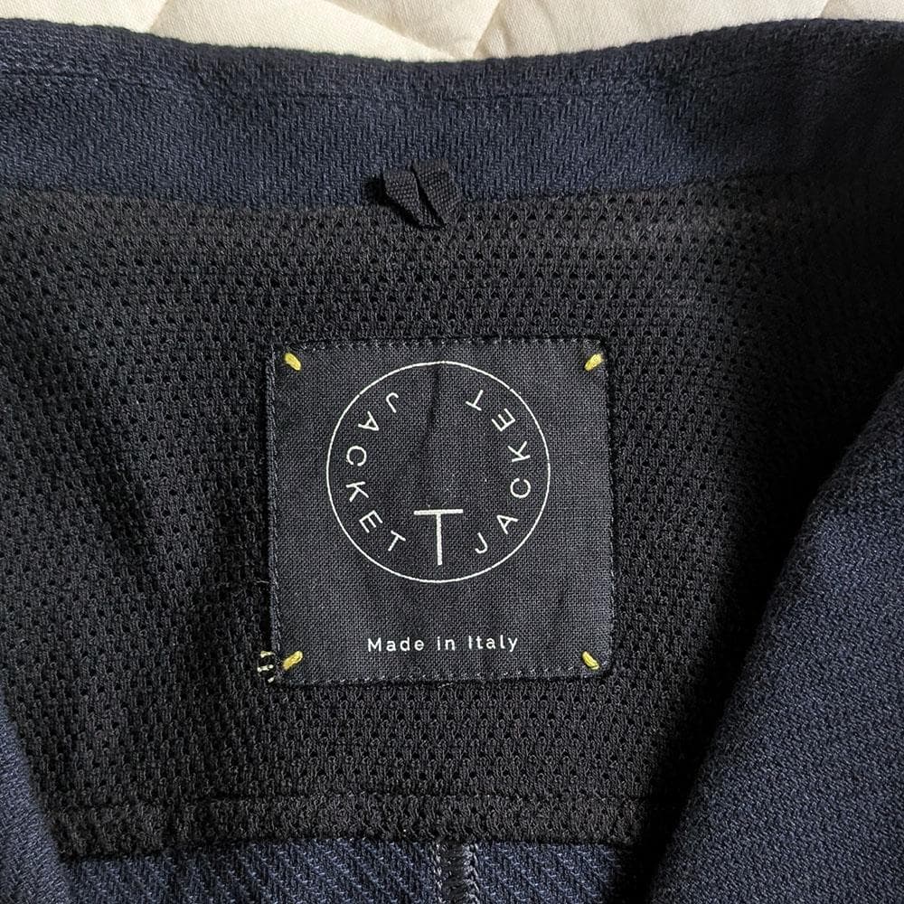 Masamichi　T-JACKET　ダブルジャケット　ネイビー　XS