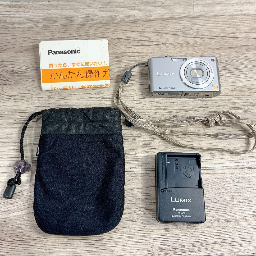 Panasonic LUMIX デジタルカメラ　DMC-FX40 シルバー