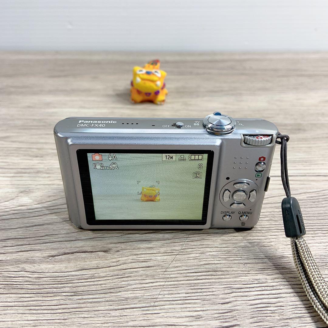 Panasonic LUMIX デジタルカメラ　DMC-FX40 シルバー