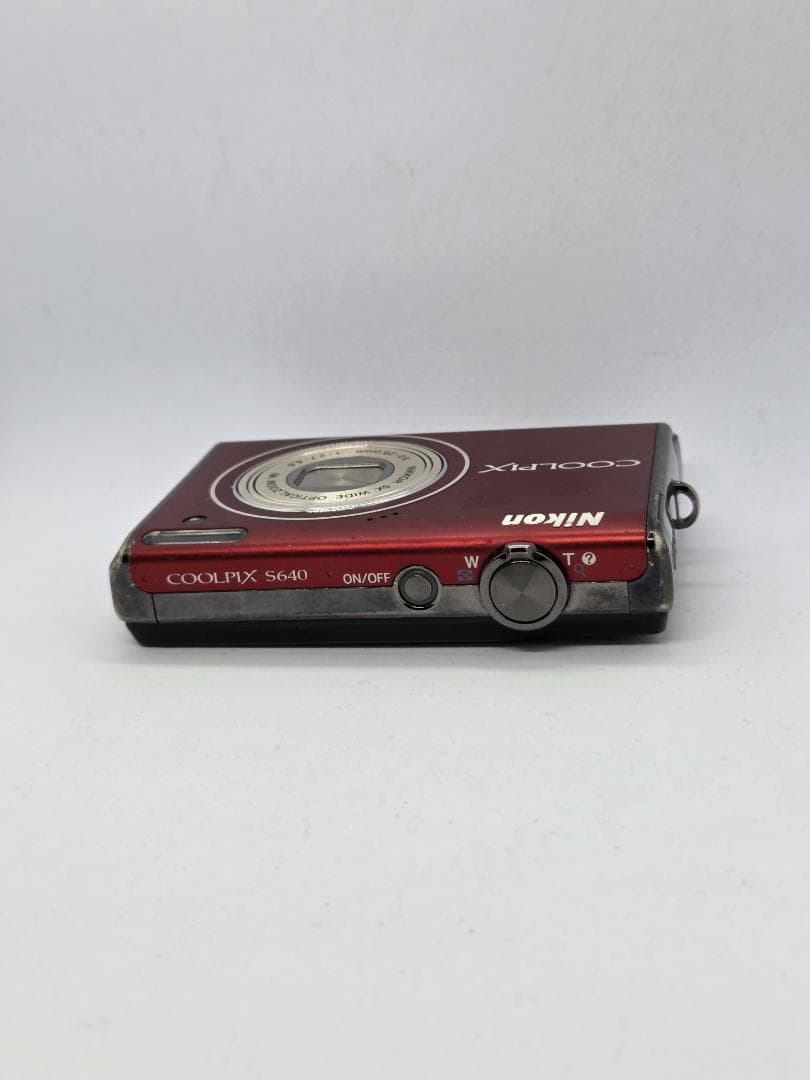 【スマホ転送OK】ニコン Nikon COOLPIX S640 レッド