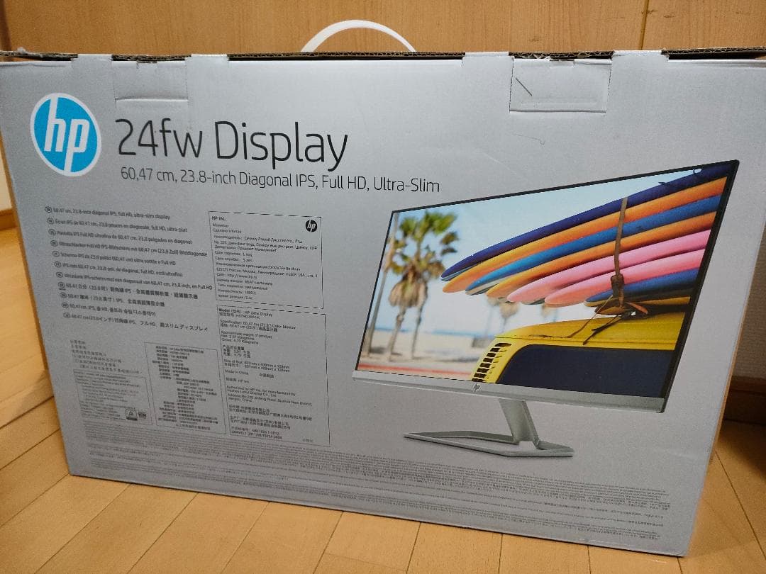 HP 24fw 23.8インチ ディスプレイ