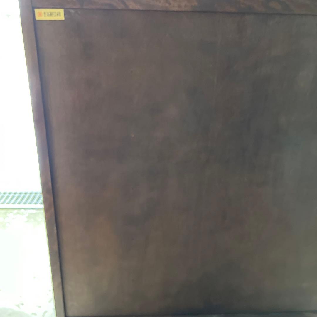 【北海道民芸家具】重厚な樺材のシューズボックス 下駄箱 靴箱 収納 レトロ