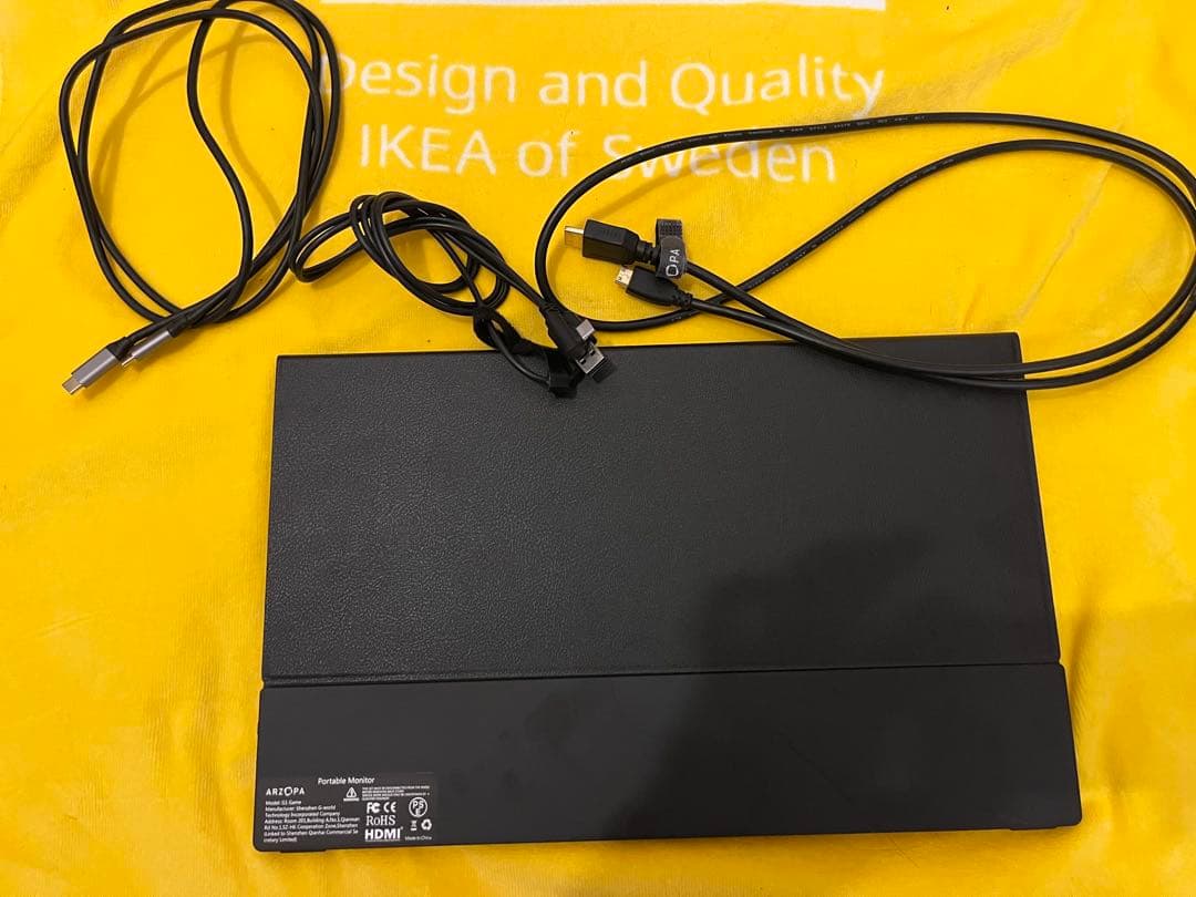 モバイルモニター 144Hz ARZOPA 15.6インチ　箱無し