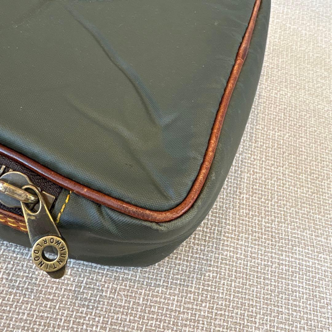 M*I様 ハンティングワールド　ショルダーバッグ　バチュークロス