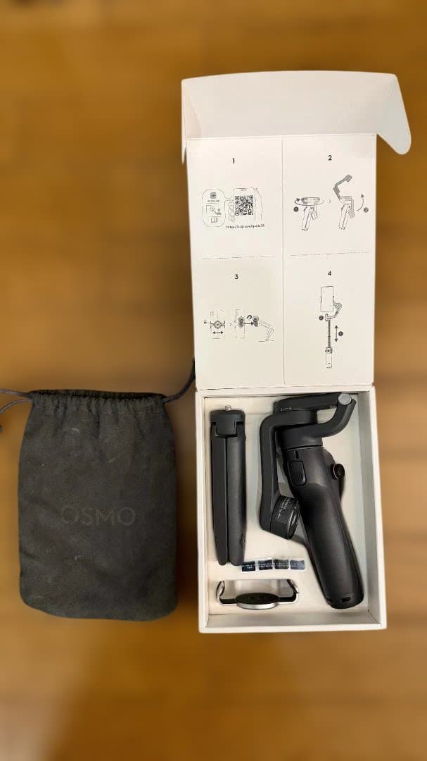 【極美品】DJI Osmo Mobile 6 スマホ用ジンバル スタビライザー