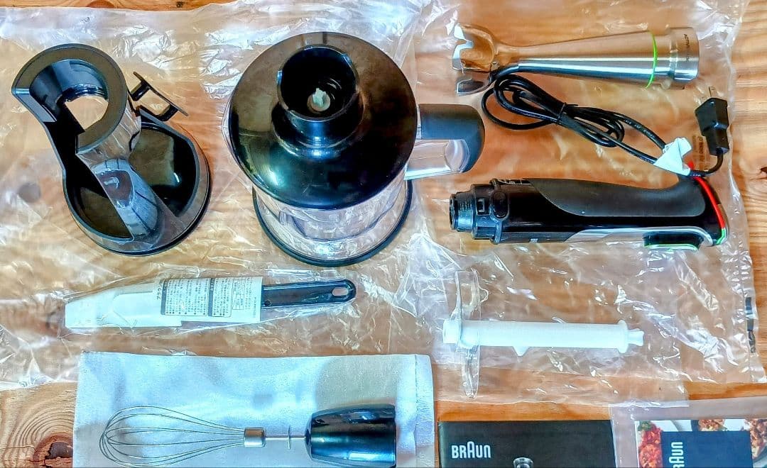 【値下げ】ブラウン マルチクイック9 ハンドブレンダー MQ9145XS 新品