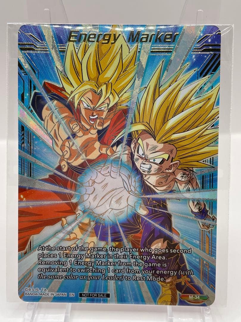 希少 英語版 エナジーマーカー ドラゴンボール フュージョンワールド 新品未開封