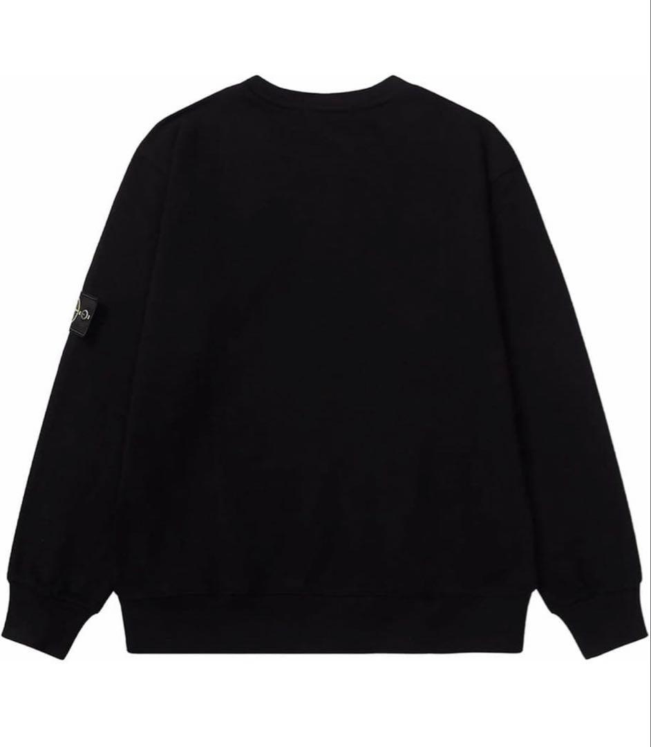 ストーンアイランド　黒　スウェット