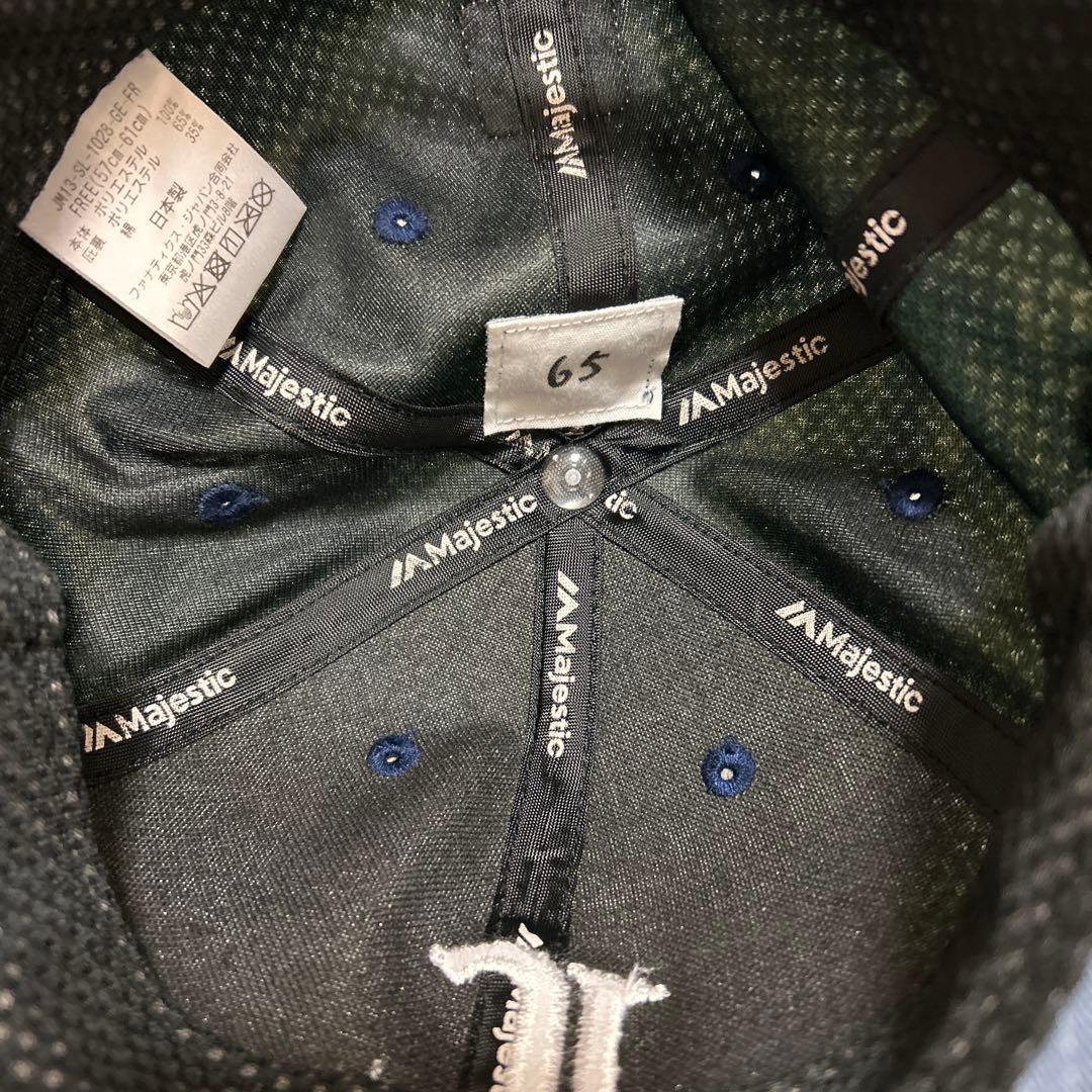 ラ*ス様 期間限定価格 埼玉西武ライオンズ 戸川選手支給キャップ サイン入り(お