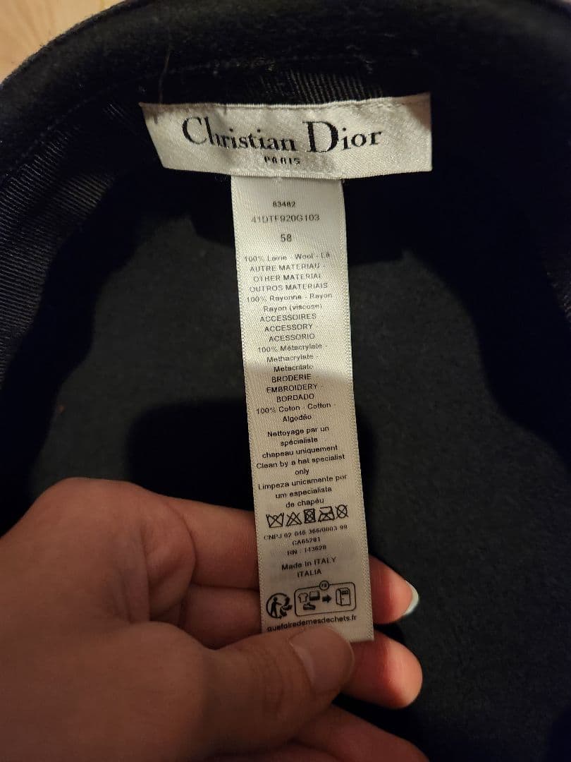 今だけ値下げ！Dior帽子