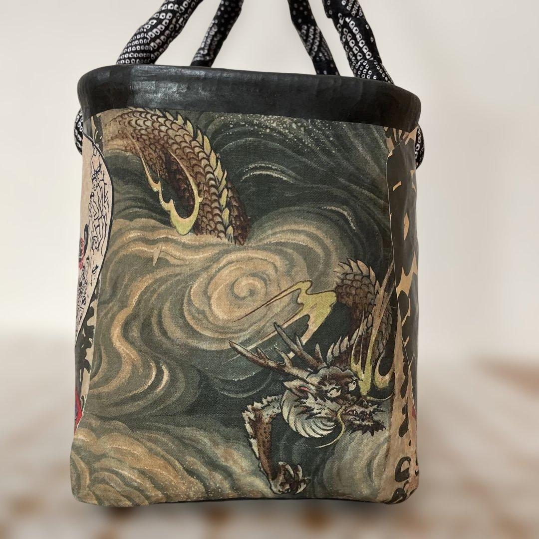 一閑張りバッグ11三社祭