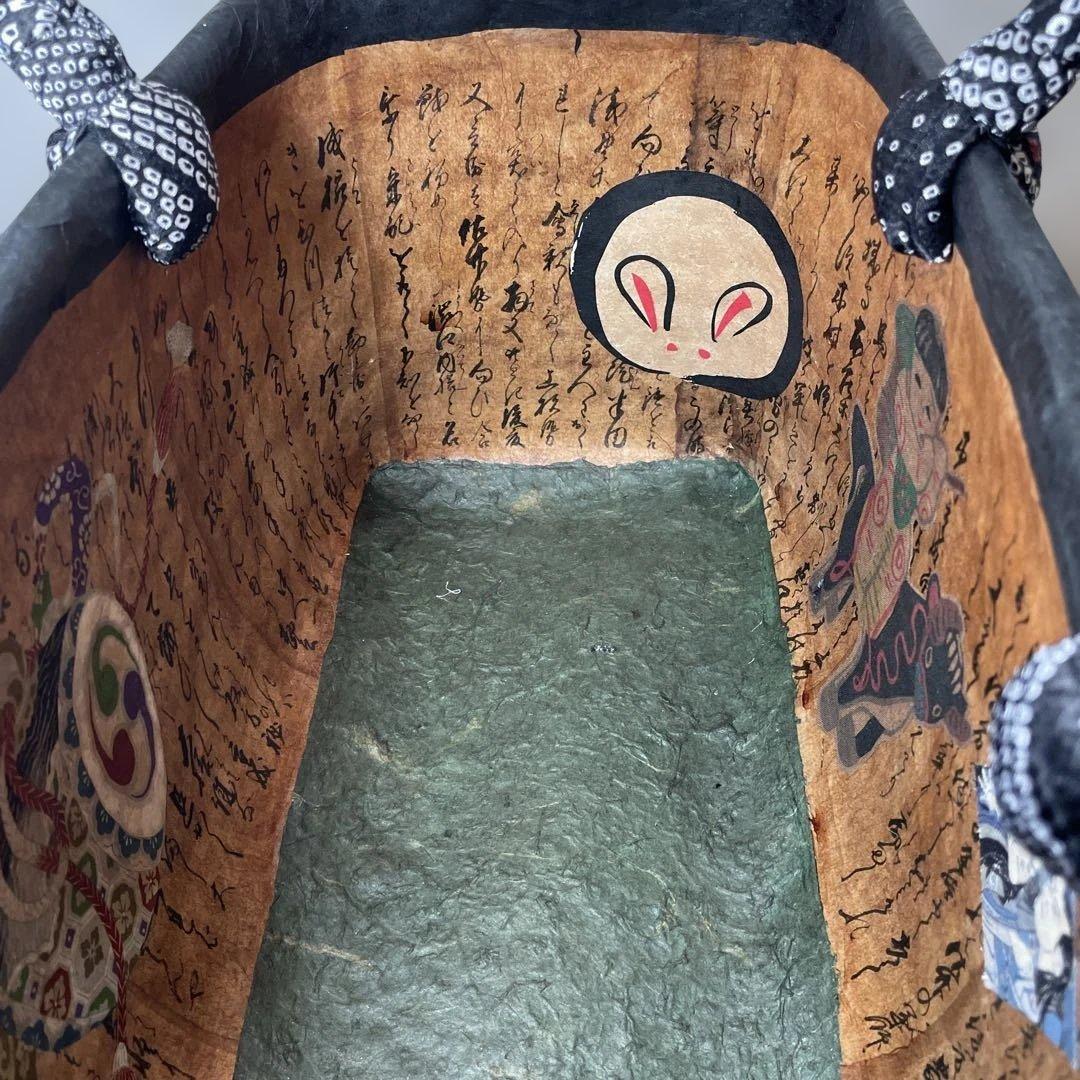 一閑張りバッグ11三社祭