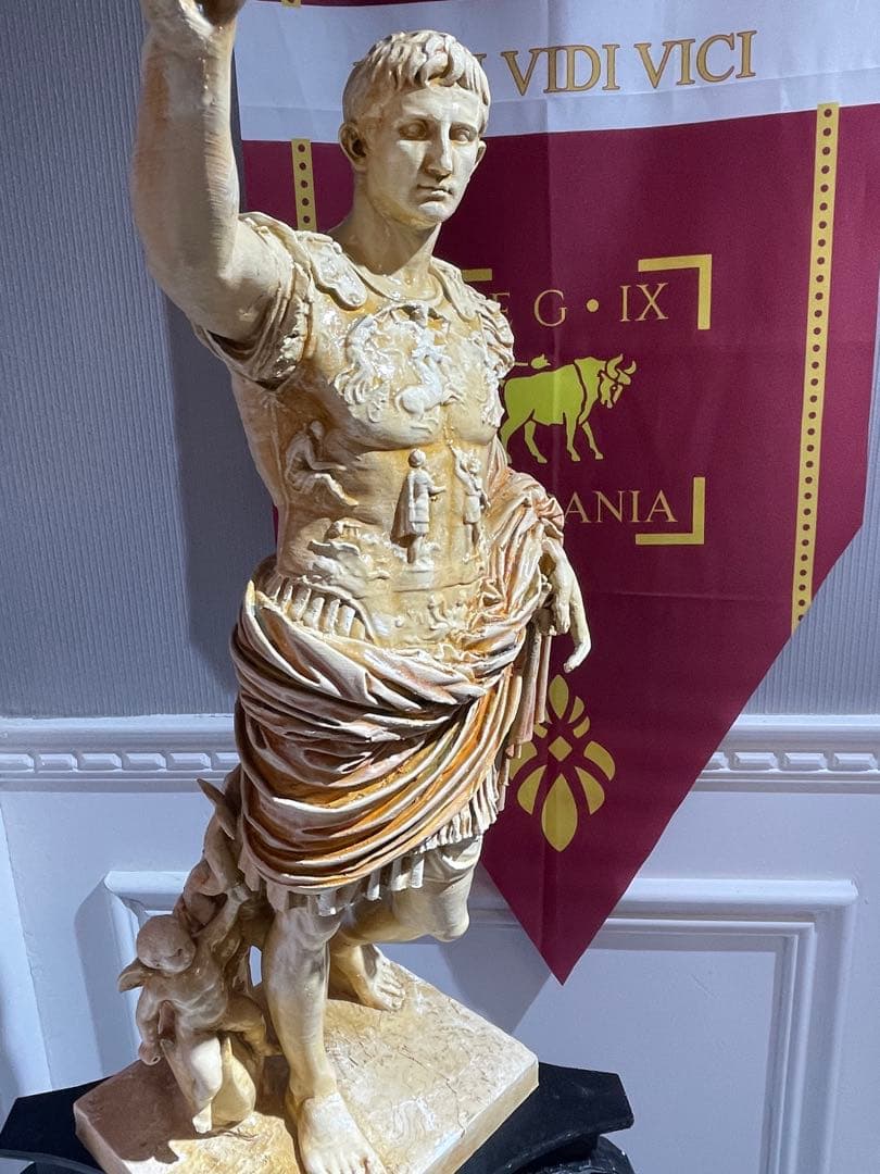 プリマポルタのアウグストゥス 高さ60cm , ローマ帝国