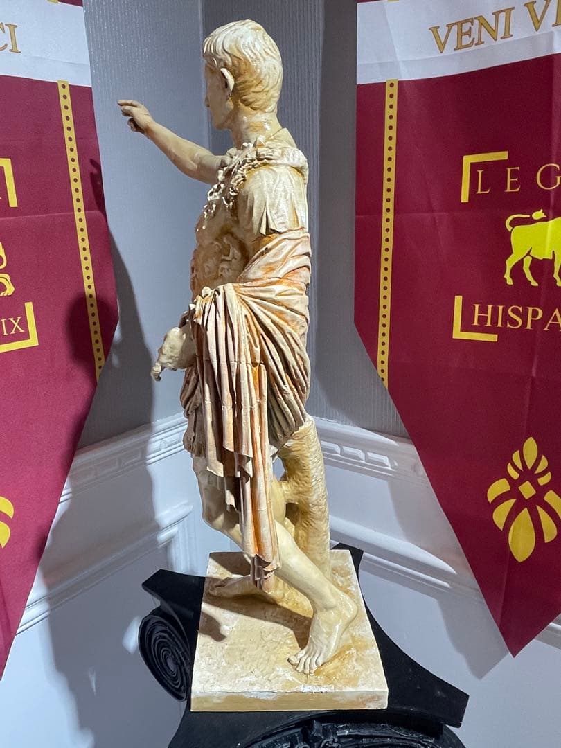 プリマポルタのアウグストゥス 高さ60cm , ローマ帝国