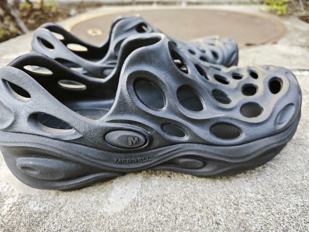 MERRELL メッシュサンダル ブラック 25CM