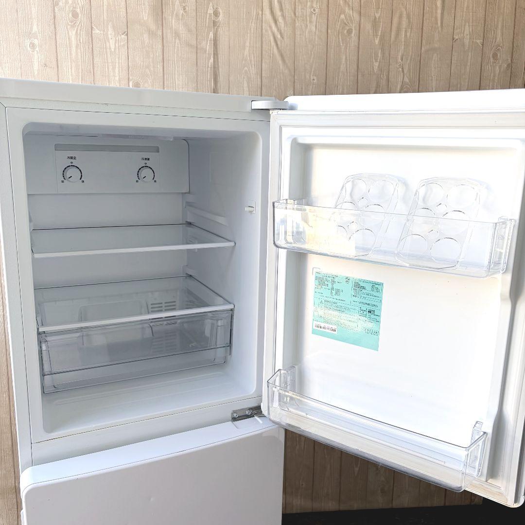 配送設置無料！純正Haierシンプルホワイト家電2点セット！完動超美品！