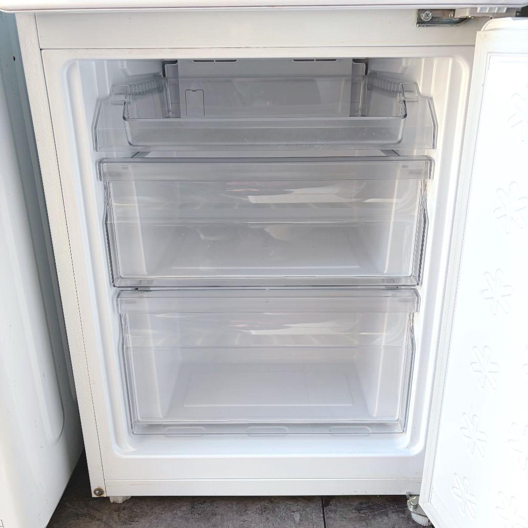 配送設置無料！純正Haierシンプルホワイト家電2点セット！完動超美品！