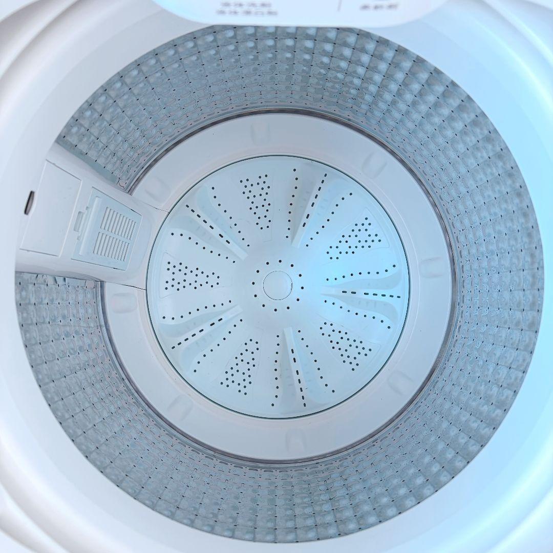 配送設置無料！純正Haierシンプルホワイト家電2点セット！完動超美品！