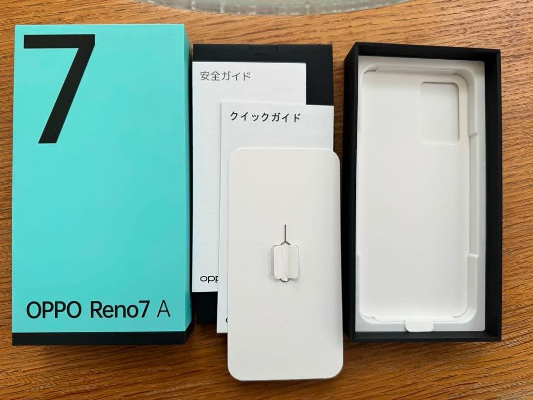 ☆美品　OPPO Reno7A Sim free 迅速発送