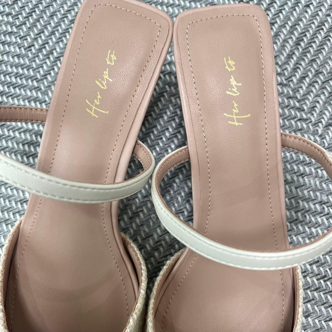 【herlipto】ビジューミュール　37 23.5 小嶋陽菜　未使用品　完売品