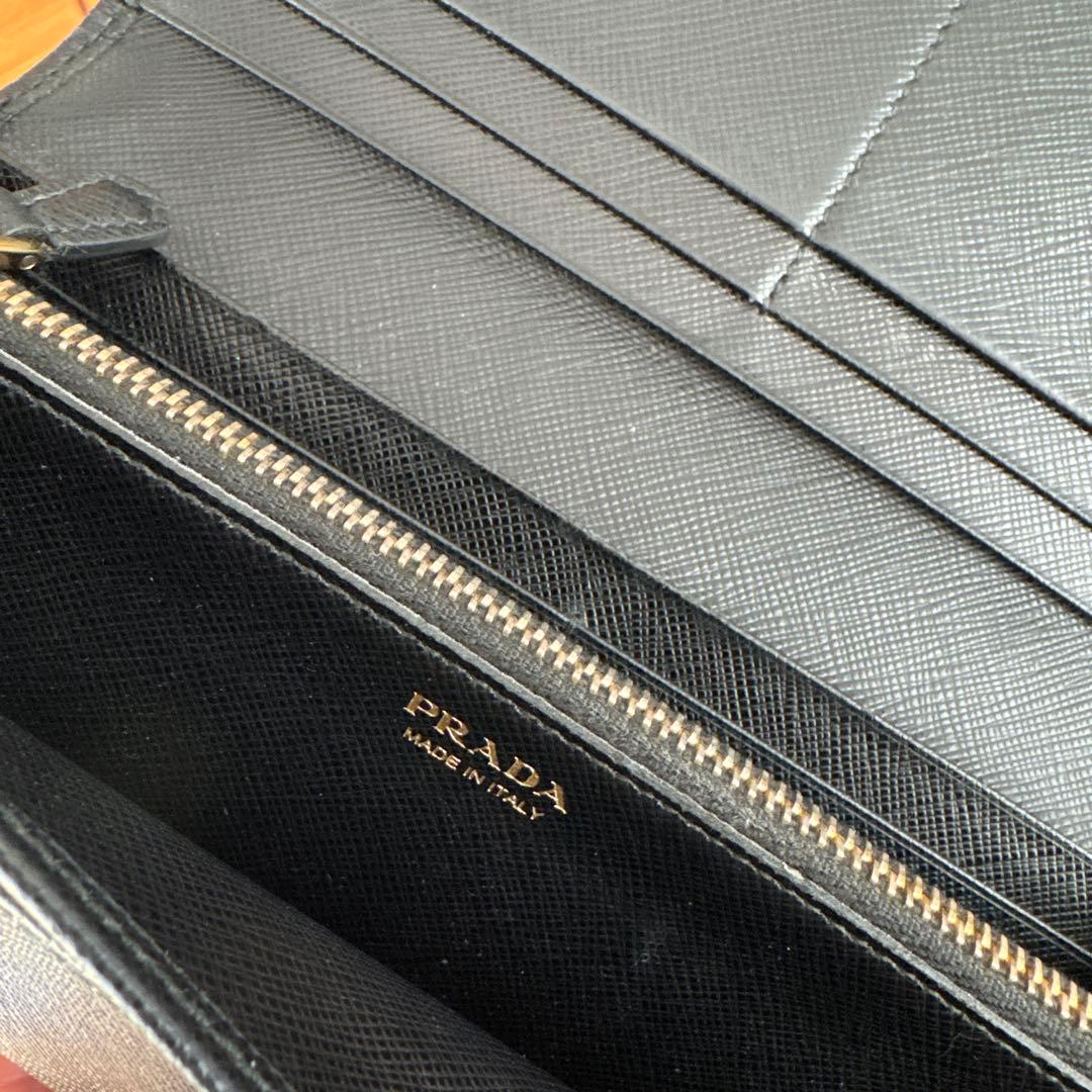 PRADA リボン　長財布