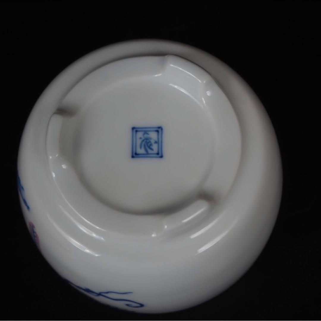 送料無料　香蘭社磁芸工房謹製　高級総手書き染錦模様香炉　共箱・黄布　未使用