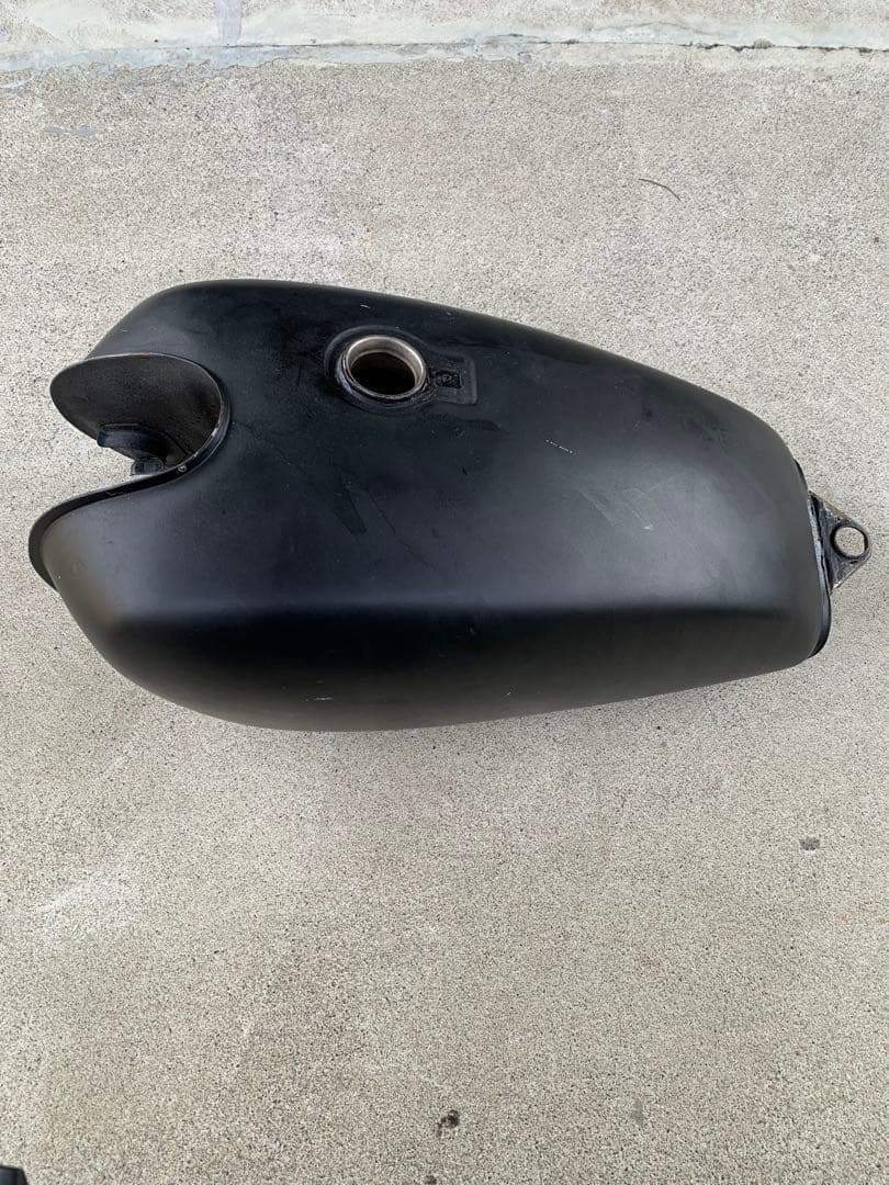 sr400 純正タンク　マットブラック